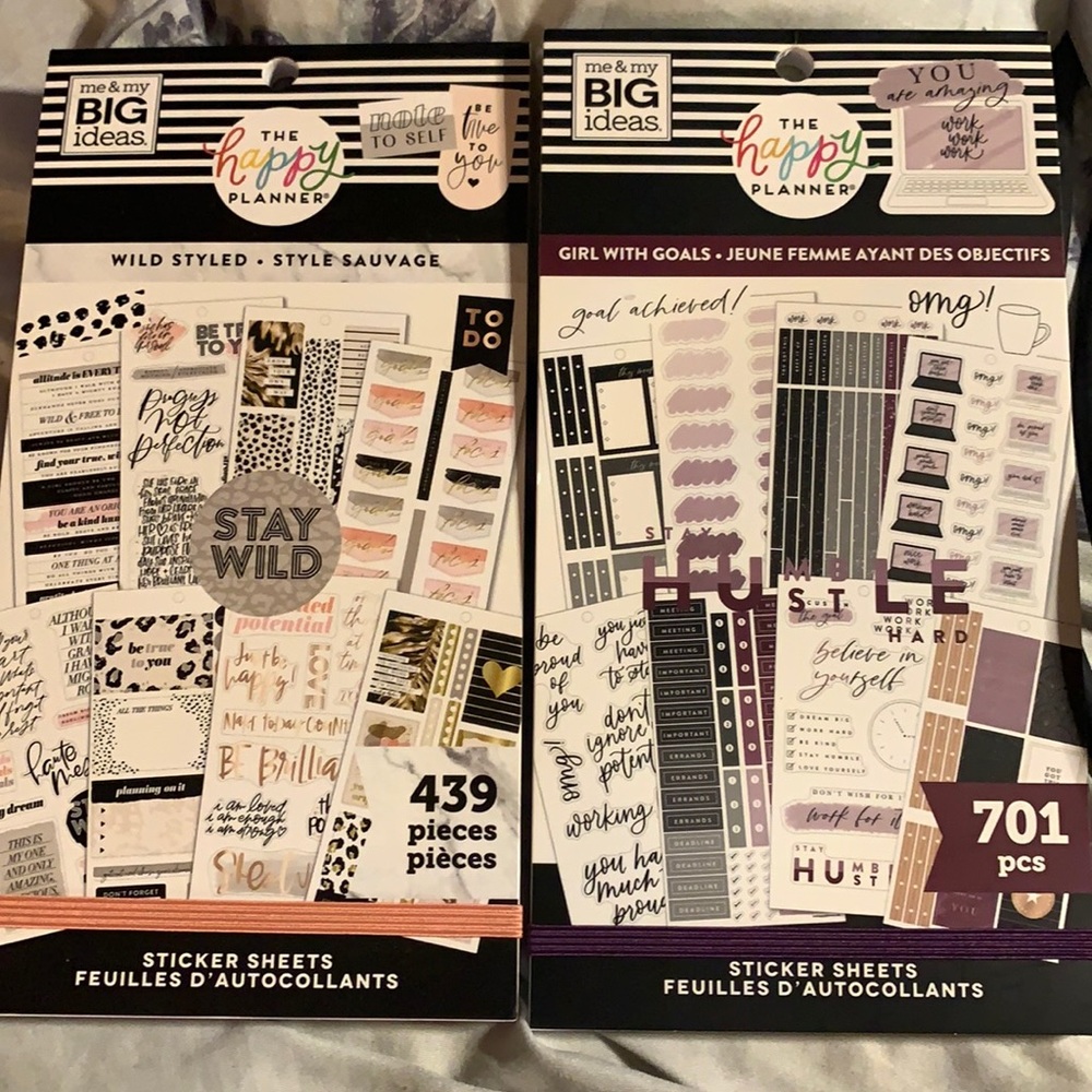 The happy planner stickerbooks